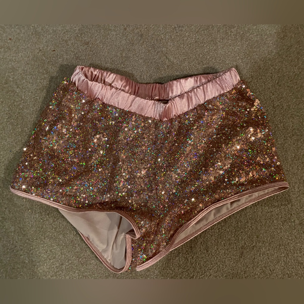 Balera Shiny Pink Dance Shorts